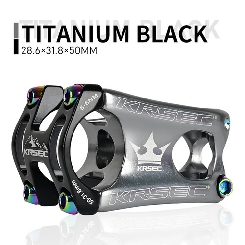 BMX MTB Bicycle Stem 28.6*31.8*50mm Road Bike Handlebar Stem Cycling Accessories - Picture 17 of 34