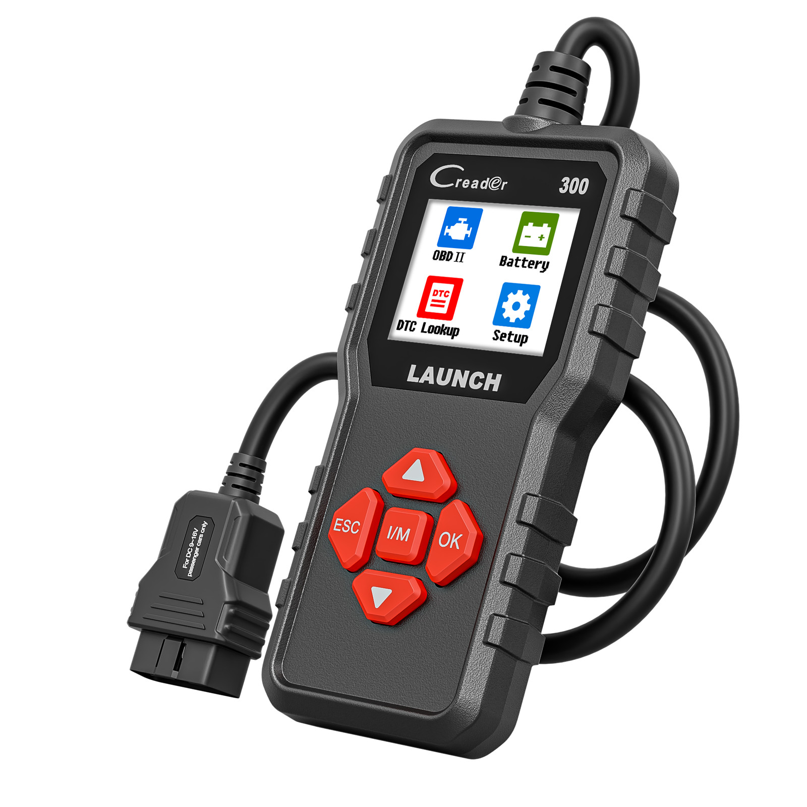 Launch CR300 OBD2 EOBD Scanner Car Code Reader Auto Check Engine Diagnostic Tool