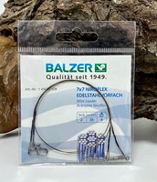 Balzer 7X7 Niroflex Edelstahlvorfach 35Cm 9Kg 2 StüCk RaubfischvorfäCher New Ovp