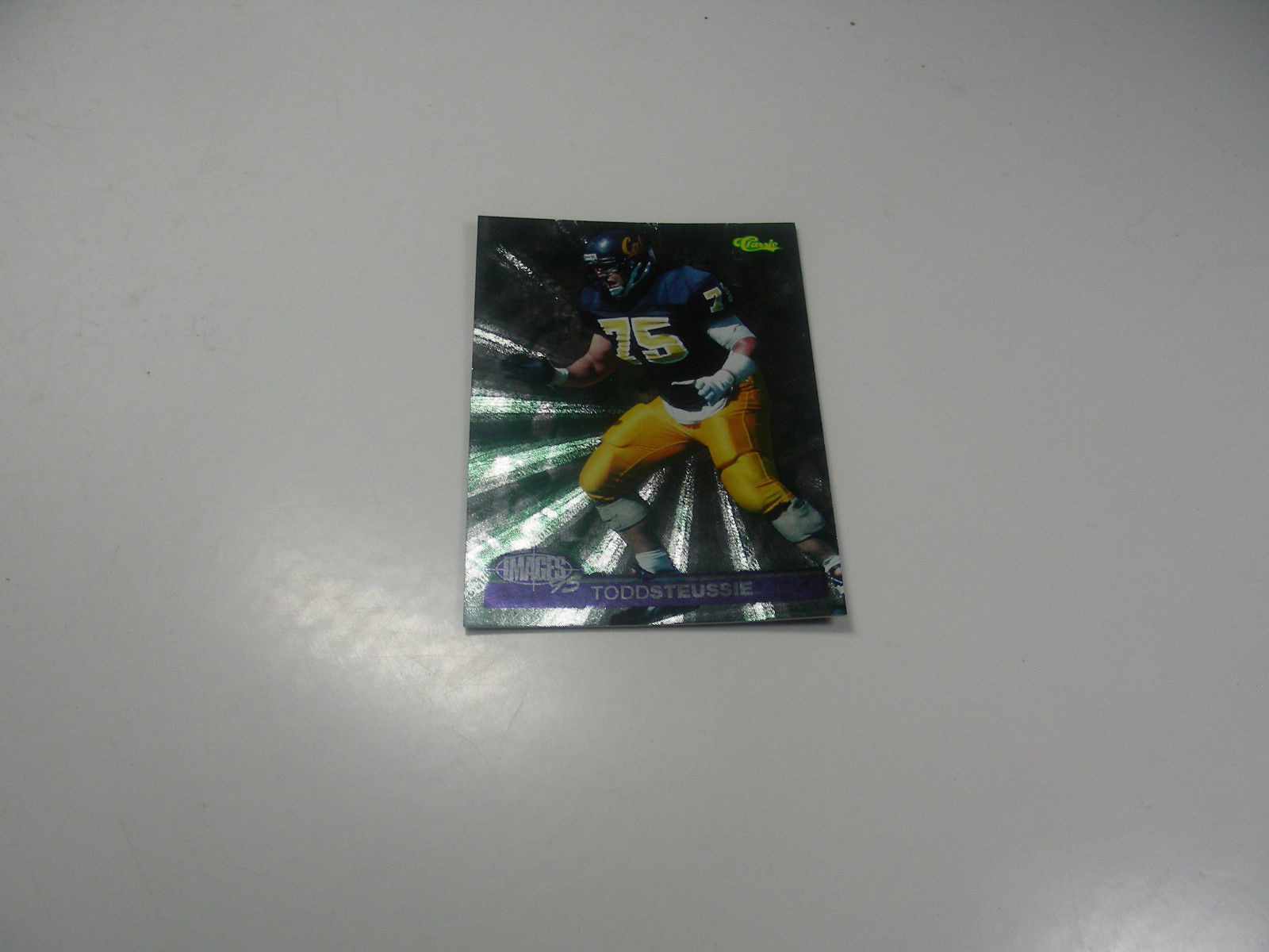 Todd Steussie 1995 Classic Images card #71