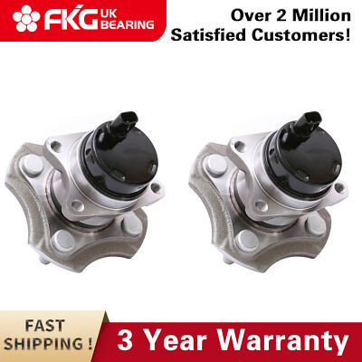 Pair (2) Rear Wheel Hub Bearings for 2000-2006 Toyota Echo Scion XA XB w/ ABS