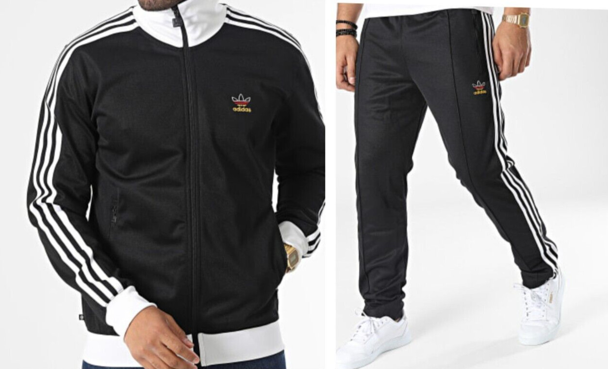 MED  adidas Og MEN'S  BECKENBAUER  GERMANY  TRACKSUIT  JACKET & PANTS LAST1