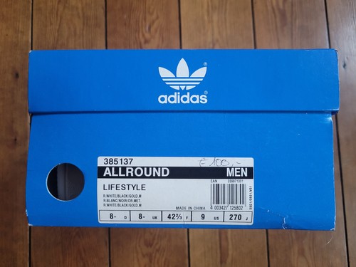 Original Adidas Allround NEU OVP EU 42 2/3 - UK 8,5 - US 9 Kult-Turnschuh - Bild 3 von 15
