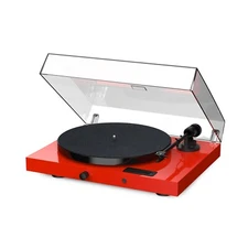 Pro-Ject Juke Box E1 Turntable - Red, Ortofon OM5e