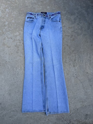 vintage lei jeans 90s Flare Aztec Jeans Size 11