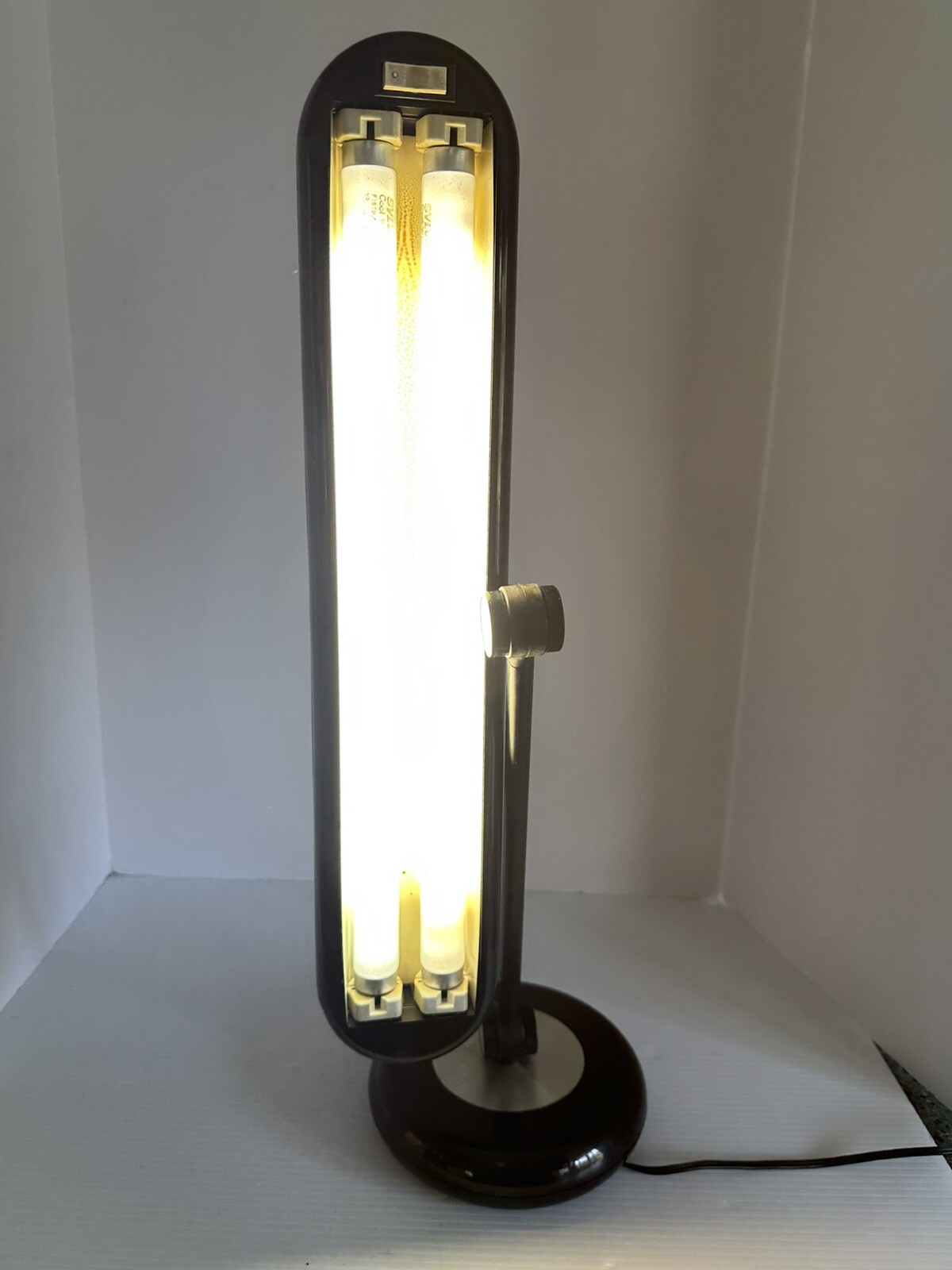 Vintage 70s PARK SHERMAN adjustable Architect Task Desk Lamp Spaceage Floating