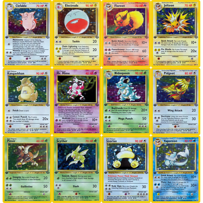 ポケモンカード　jungle 1st Edition 未開封　まとめ売り　3 Yahoo!オークション - 「ポケモンジャングル+未開封」の落札相場・落札価格