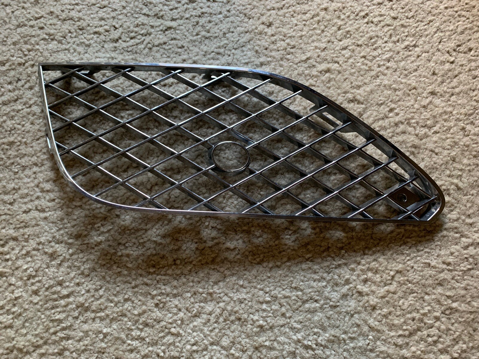 For Bentley Continental 12-17 front bumper side grille Left OEM：3W3807647E