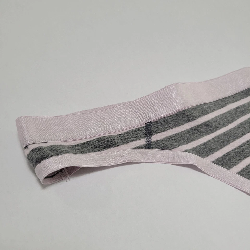 Jenni Mujer Tanga Ropa Interior Bragas Simple Rayas Rosa Nuevo Con Etiquetas Talla Grande Foto 3 de 4