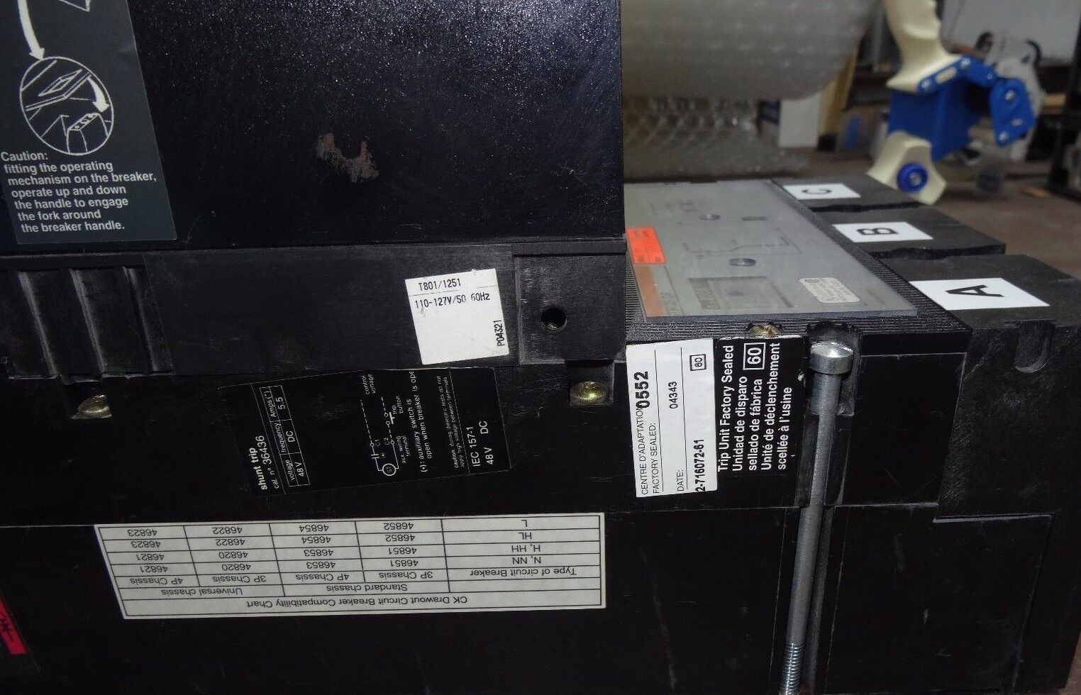 Circuit Breaker Compatibility Chart