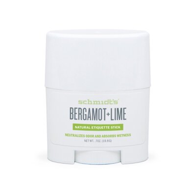 Schmidt's Deodorant Bergamot + Lime Deodorant Stick .7 oz