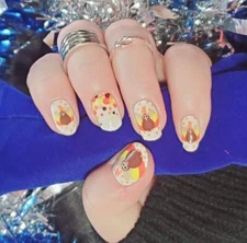 Color Nail Polish Strips, 16ct.THE GOBBLER PLEASE READ DESCRIPTION