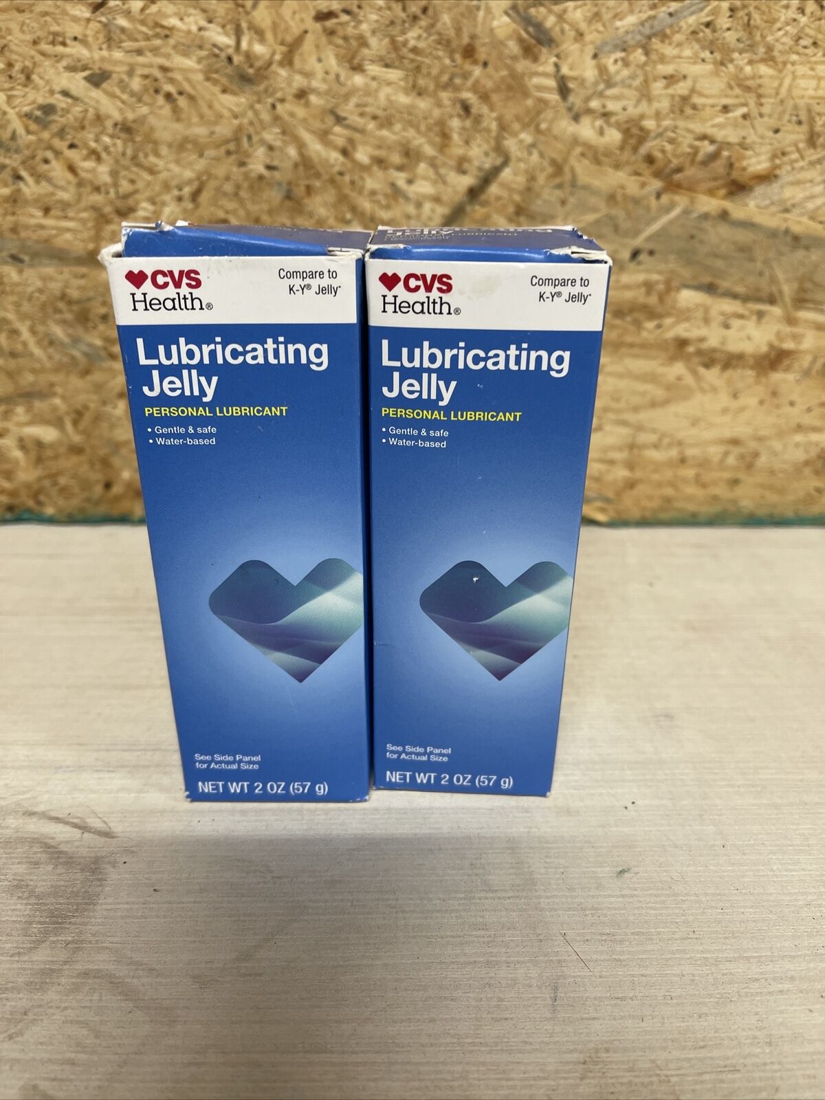 Cvs Lubricating Jelly, Water-Based Formula 2oz Each (Pack of 2) Exp 05/24 New