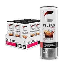 CELSIUS Sparkling Cola Functional Essential Energy Drink 12 Oz PK of 12 check BB
