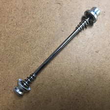 New Unbranded Alloy Bike Bicycle Front Skewer M5x115mm Silver