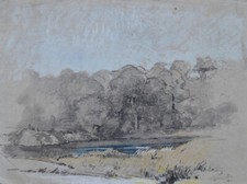 Julien Chappée (1862-1957) (10) - Pastel et lavis