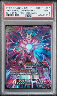 PSA 9 Pre-Release Syn Shenron Dragon Ball Super Card Game 2022 Z-Legends Mint | eBay PSA 9 Pre-Release Syn Shenron Dragon Ball Super Card Game 2022 Z-Legends Mint | eBay