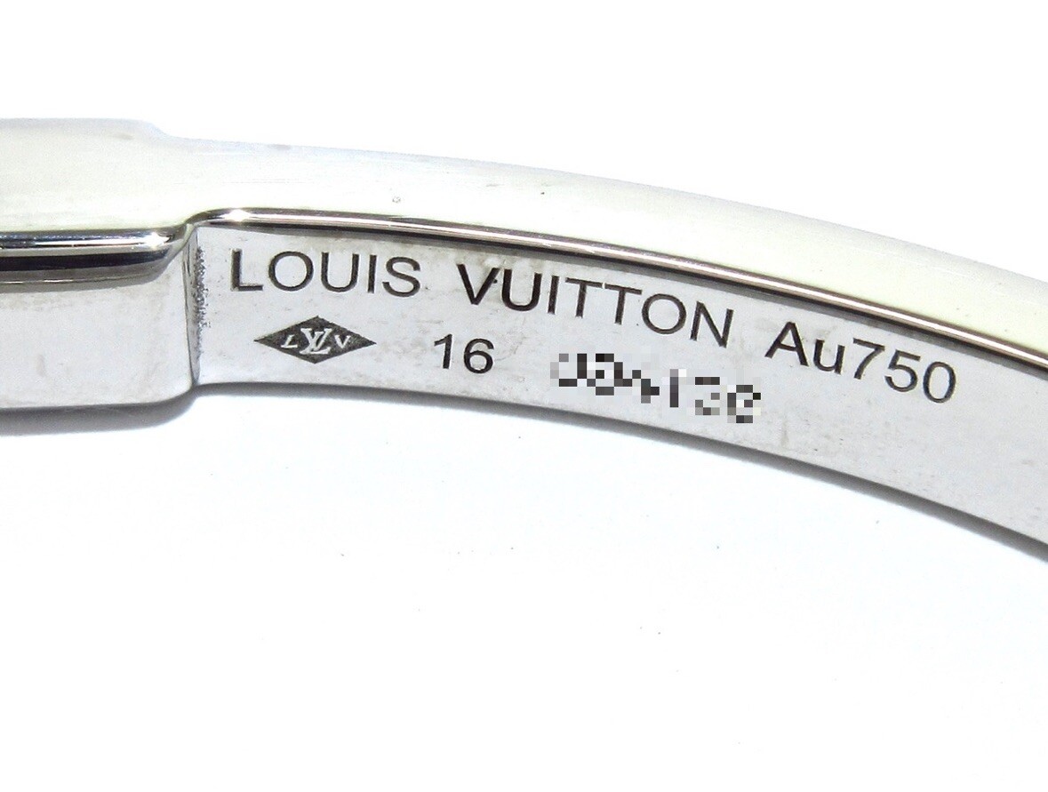 Louis Vuitton 18K Diamond Lockit Bracelet | eBay