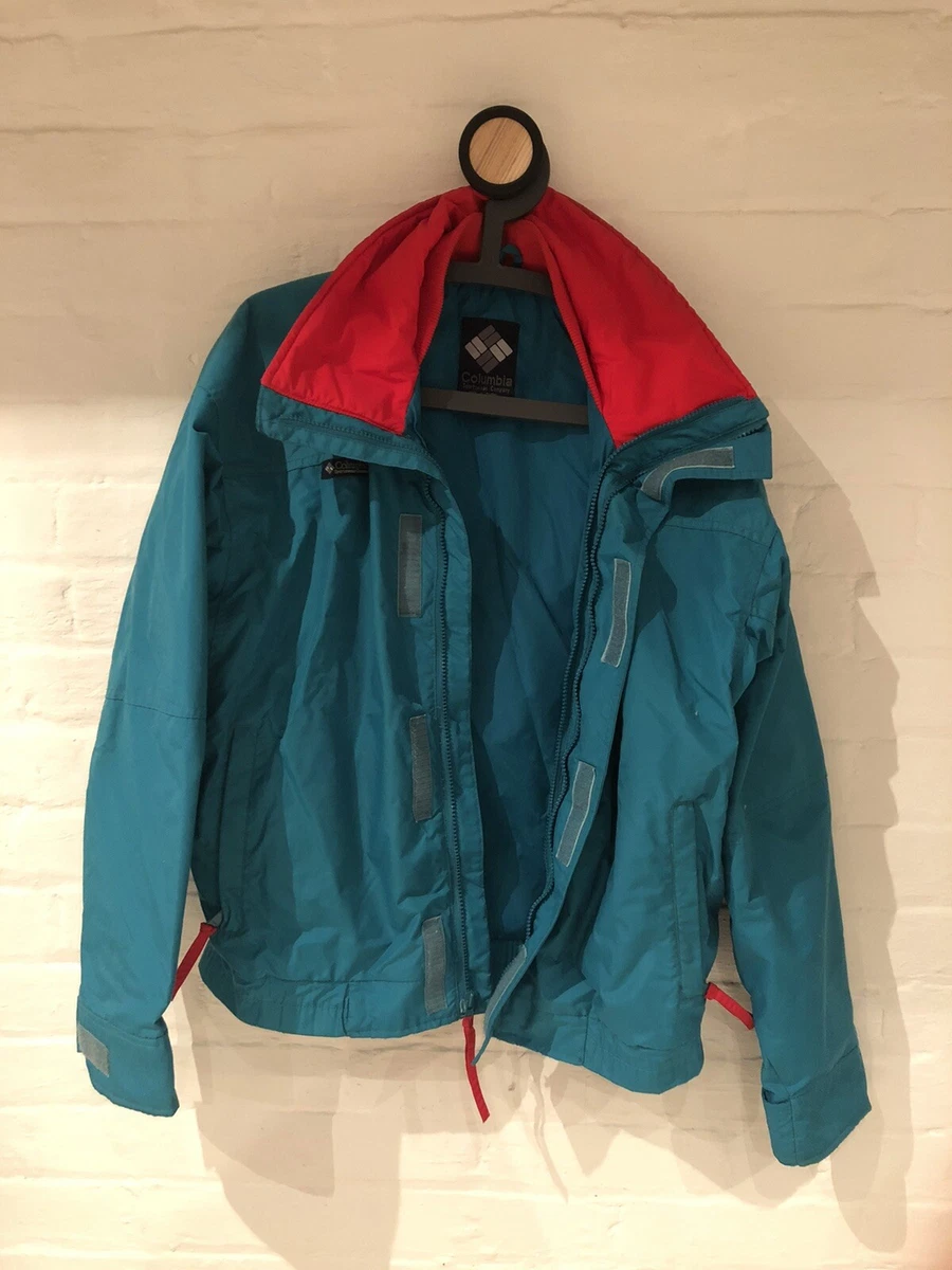 Turquoise columbia jacket sale