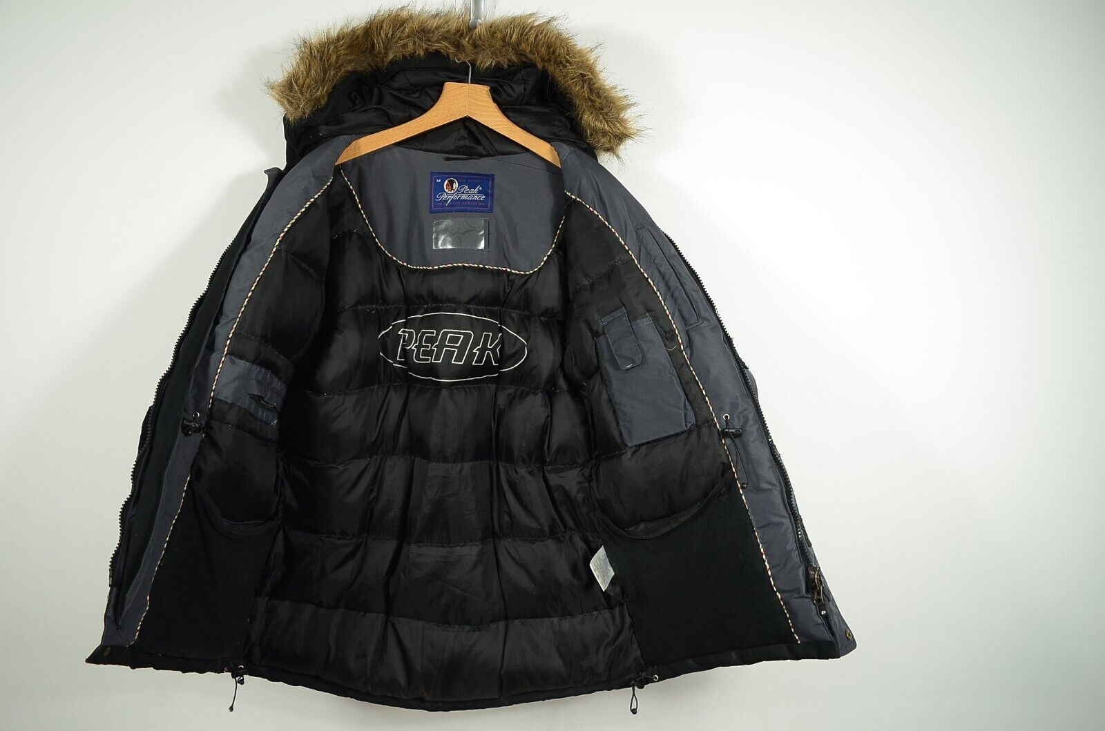 PEAK PERFORMANCE _ MEN'S EXPEDITION PARKA DOWN BLACK JACKET