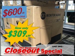monitor audio radius 360 price