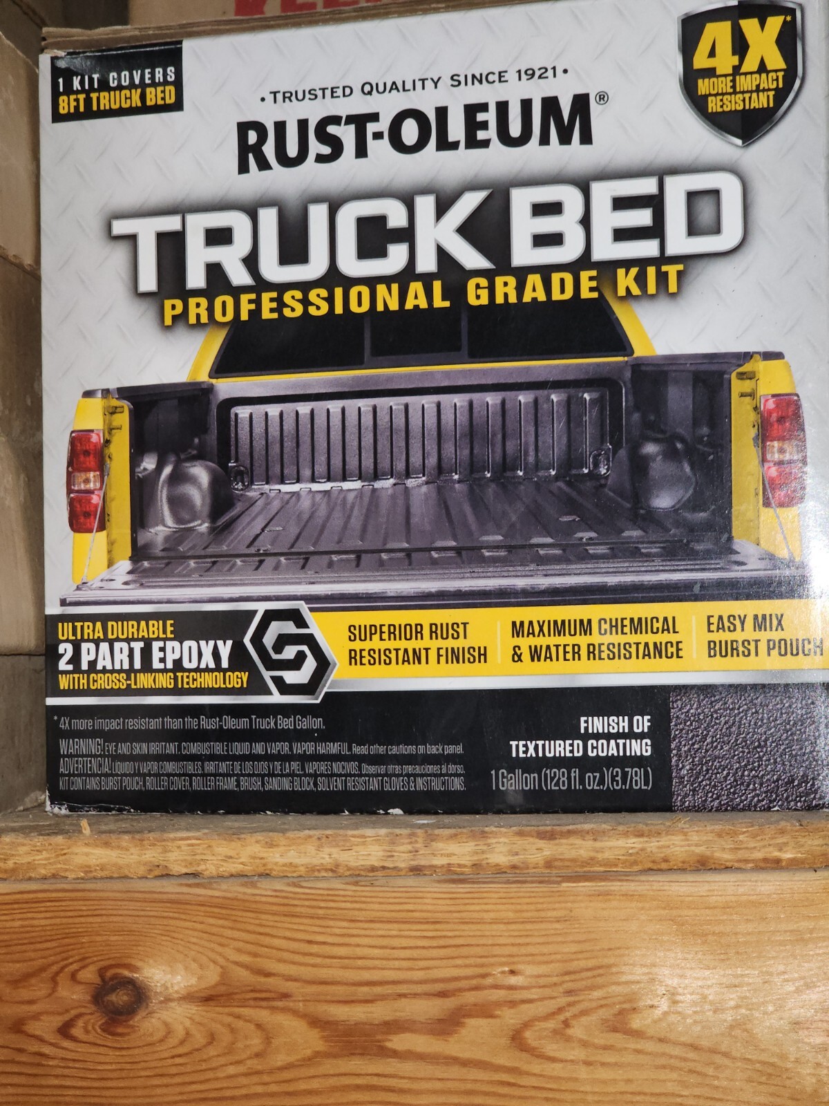 Black, RustOleum Automotive Pro Truck Bed Liner Kit323529 eBay