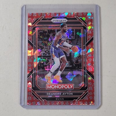 Deandre Ayton #72   Free Parking SP   2022 23 Panini Prizm Monopoly   NM/M   Sun