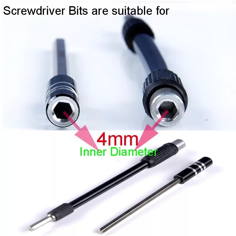 Uxcell Phillips Bits Set – 3 Stück, PH000, 28 Mm Länge, 5/32 Zoll Sechskantschaft