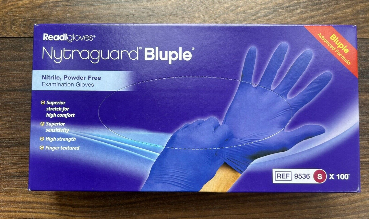 Readigloves Nytraguard Bluple Chemopure Recognized Nitrile Gloves