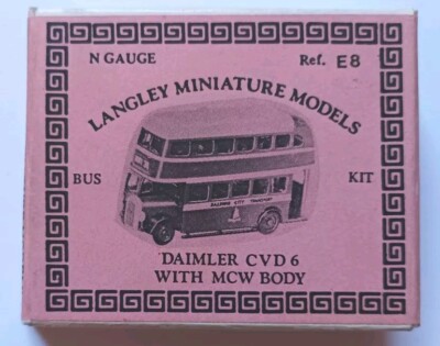 Langley Miniature Models N-Spur #E8 Daimler CVD 6 MCW Body mit OVP Schachtel GB