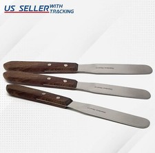 3 Pcs Lab Mixing Spatula 11R Dental Plaster Alginate 8" Modeling New Instruments