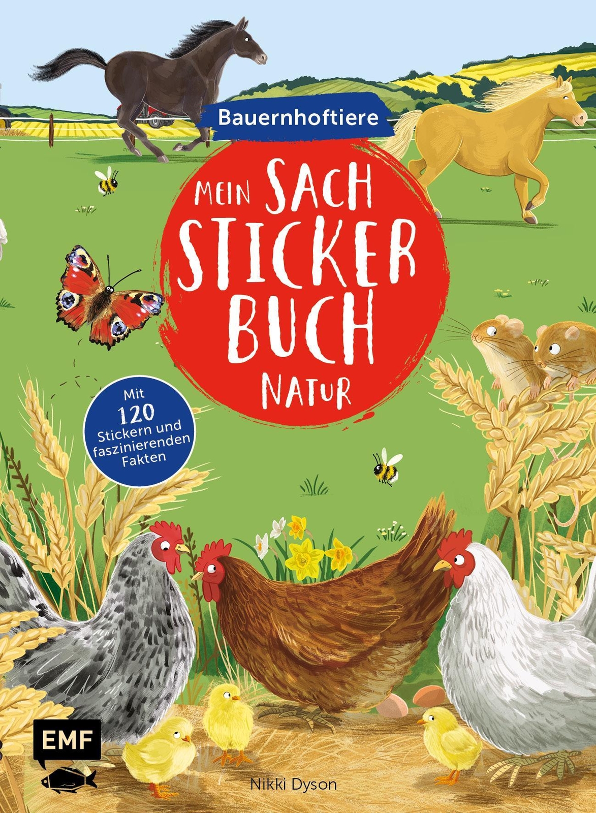 Thumbnail - Mein Sach-stickerbuch Natur - Bauernhoftiere, Nikki Dyson