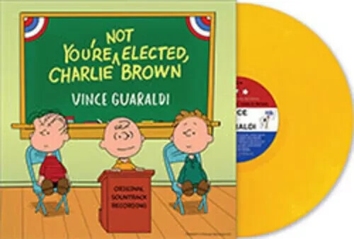Vince Guaraldi – You're Not Elected, Charlie Brown - Yellow LP Vinyl Record -NEW - Picture 1 of 1