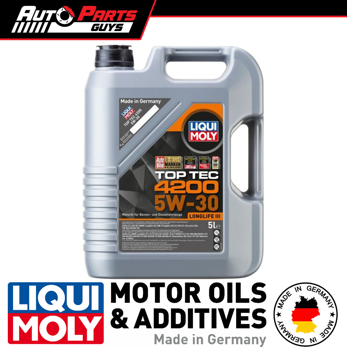 Liqui Moly Top Tec 4200 Engine Oil 5W-30 5L | 8973 | eBay Australia