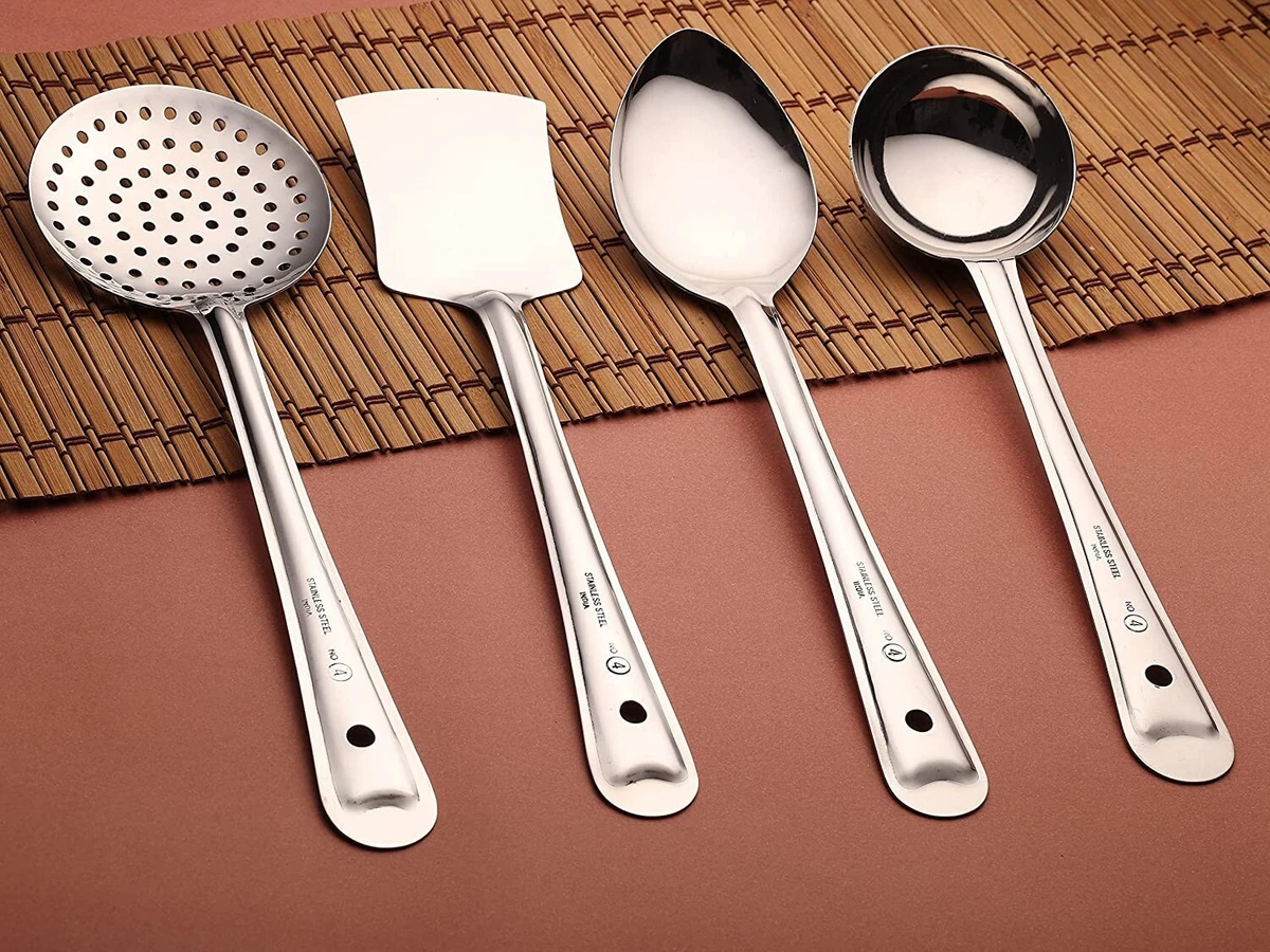 Serving Spoon Skimmer Set, Unique Cooking Tools, Serving Utensils 