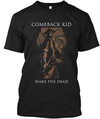 NEW! Comeback Kid Wake the Dead Canadian Hard Music Group T-Shirt Size S-4XL