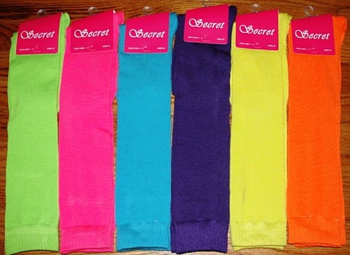 6 Pairs Womens Girls Knee High Socks Thick Secret Lot Multi-Color Sock Size 9-11 - 第 6/16 張圖片