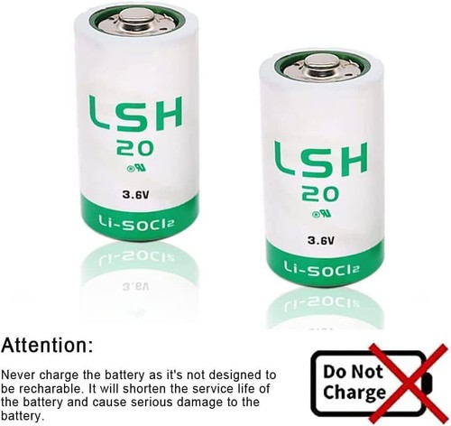 (20-Pack) New LSH20 Size D 3.6V 13000mAh Battery replace for LSH20 Battery US - Picture 5 of 9