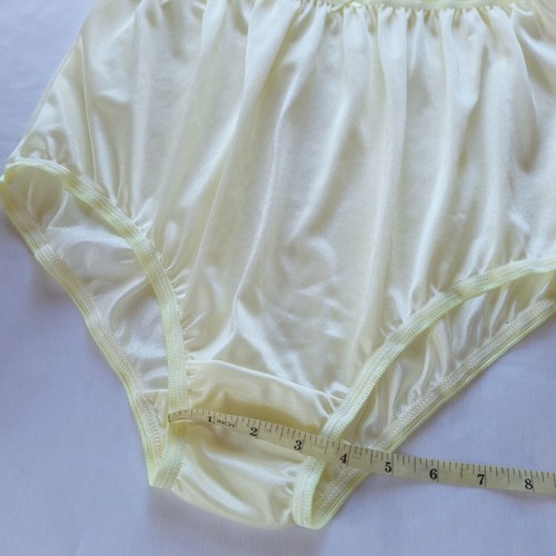 6 Plus Underwear Women Panties Silky Light Soft Nylon Briefs High Waist 44"-50" - Picture 13 of 14