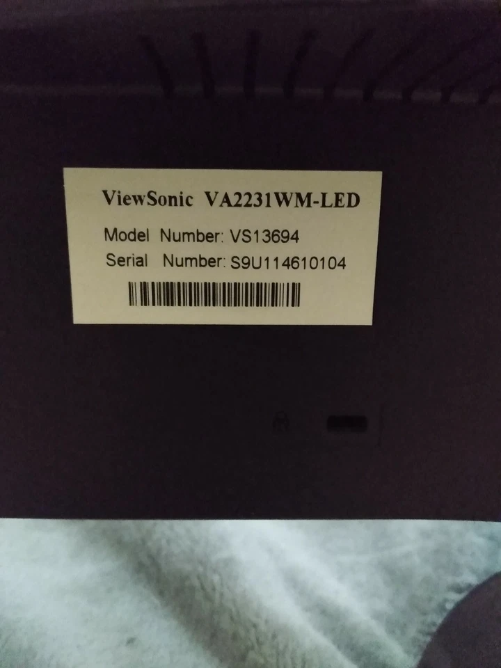 ViewSonic VA2431WM LED LCD Monitor - Image 4 of 4