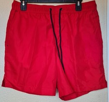 GEORGE Above The Knee Basic Swim Short Red Size M  32 - 34  BRAND NEW