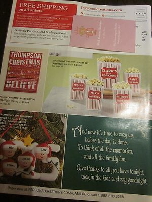 Personal Creations Catalog Look Book Your Storybook Christmas Santa's  Big Day | eBay