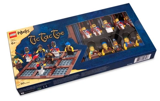 LEGO Pirates Tic Tac Toe 852750 rare Box 47
