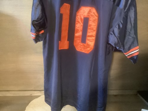 Athletic Works Blue Jersey Adult Mens SIZE LARGE SHORT SLEEVE #10 V NECK POLY - Picture 6 of 6