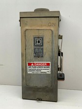 Square D H321-NRB 30-Amp 240VAC Safety Switch, Type 3R Outdoor Enclosure, 30A