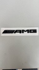 AMG Emblem Schwarz Hochglanz Heckklappe Kofferraum Mercedes-Benz AMG Badge AMG Emblem Schwarz Hochglanz Heckklappe Kofferraum Mercedes-Benz AMG Badge