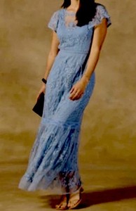 green emerald velvet dress Women's Rust Printed Maxi Dress main image 1