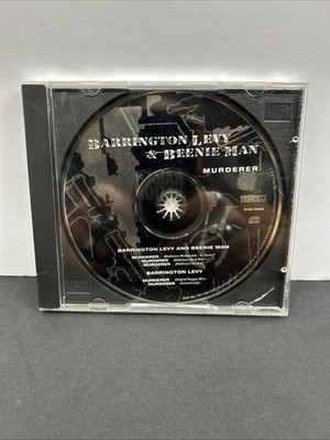 Barrington Levy & Beenie Man Murderer +mixes 1995 PROMO CD Dub Dancehall REGGAE