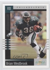 2003 Score Scorecard 371/500 Brian Westbrook #232 0a1