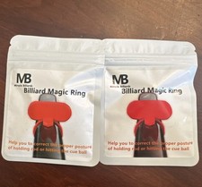 Anillo Mágico de Billar Milagro - Entrenador de Agarre Ayuda a Corregir Postura X 2